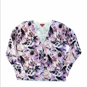 Merona button up sweater